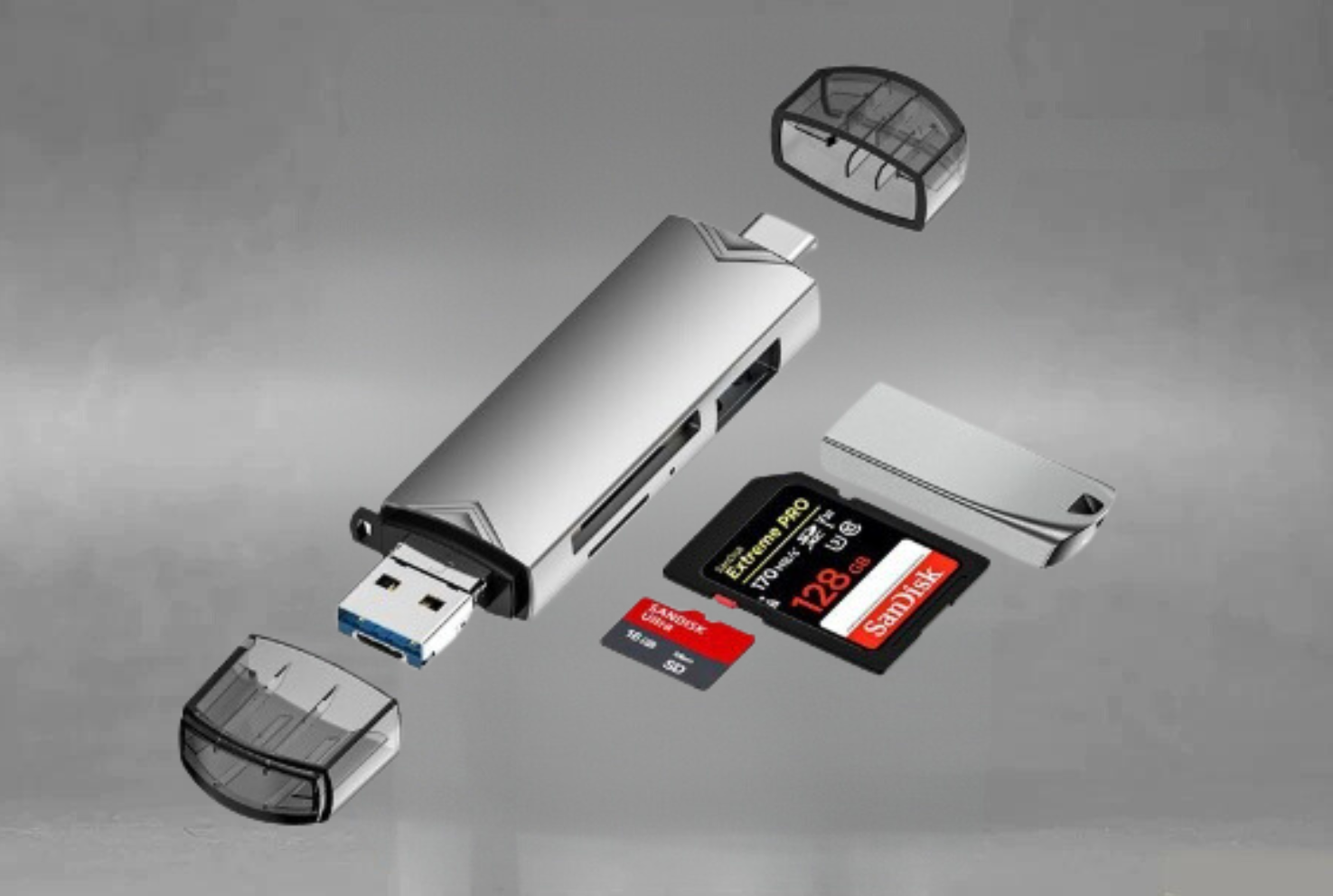 Game Card Reader (USB & Micro USB)